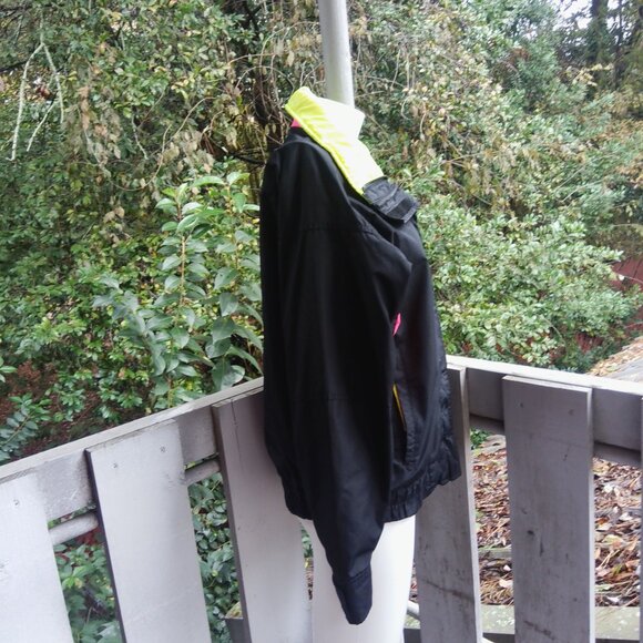 Vintage 90s Columbia Bugaboo Zip Up Neon Nylon Granola Girl Gorpcore Jacket - Picture 4 of 12